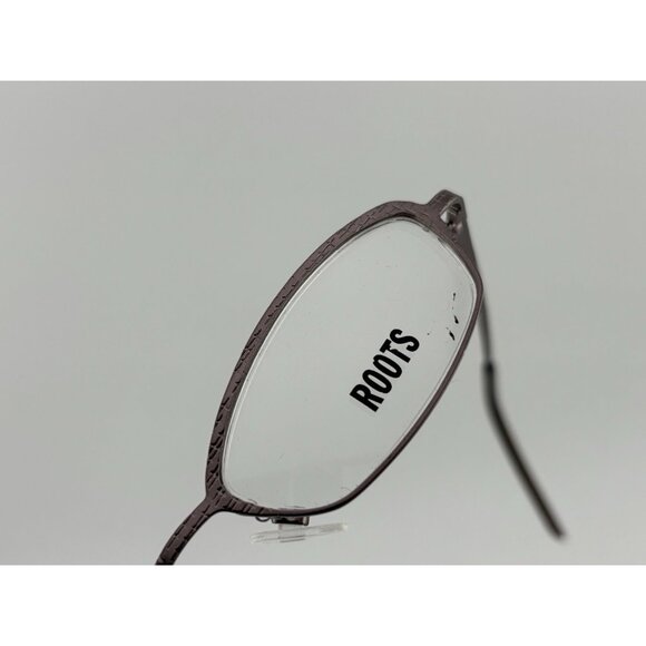 ROOTS - CEN 48-18-135 PEWTER METAL OVAL Eyeglass Frames - Picture 3 of 9